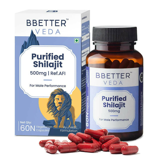 BBETTER Veda Purified Sj Capsules for Men 