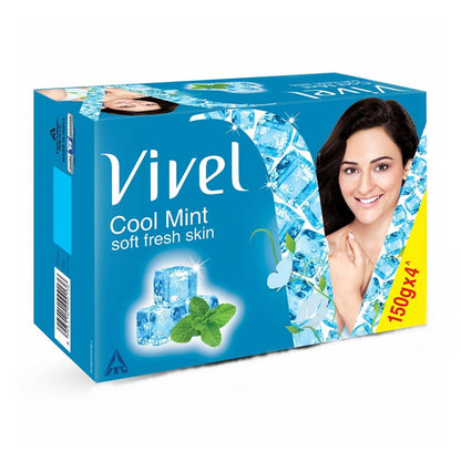 Vivel Cool Mint, Soft Fresh Skin Soap TrueCure