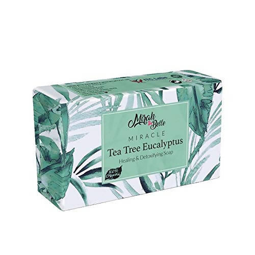 Buy Mirah Belle Tea Tree Eucalyptus Detoxifying Soap Online in USA from Chaijava. Fast shipping available.