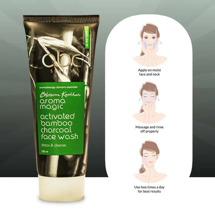 Blossom Kochhar Aroma Magic Activated Bamboo Charcoal Face Wash