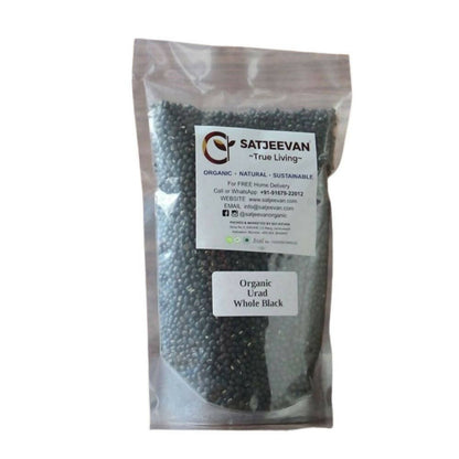 Satjeevan Organic Urad Whole Black