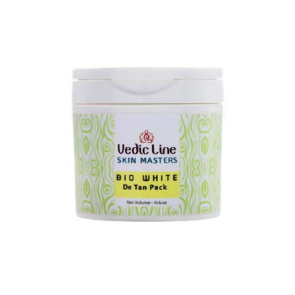 Vedic Line Skin Masters Bio White De Tan Face Pack 