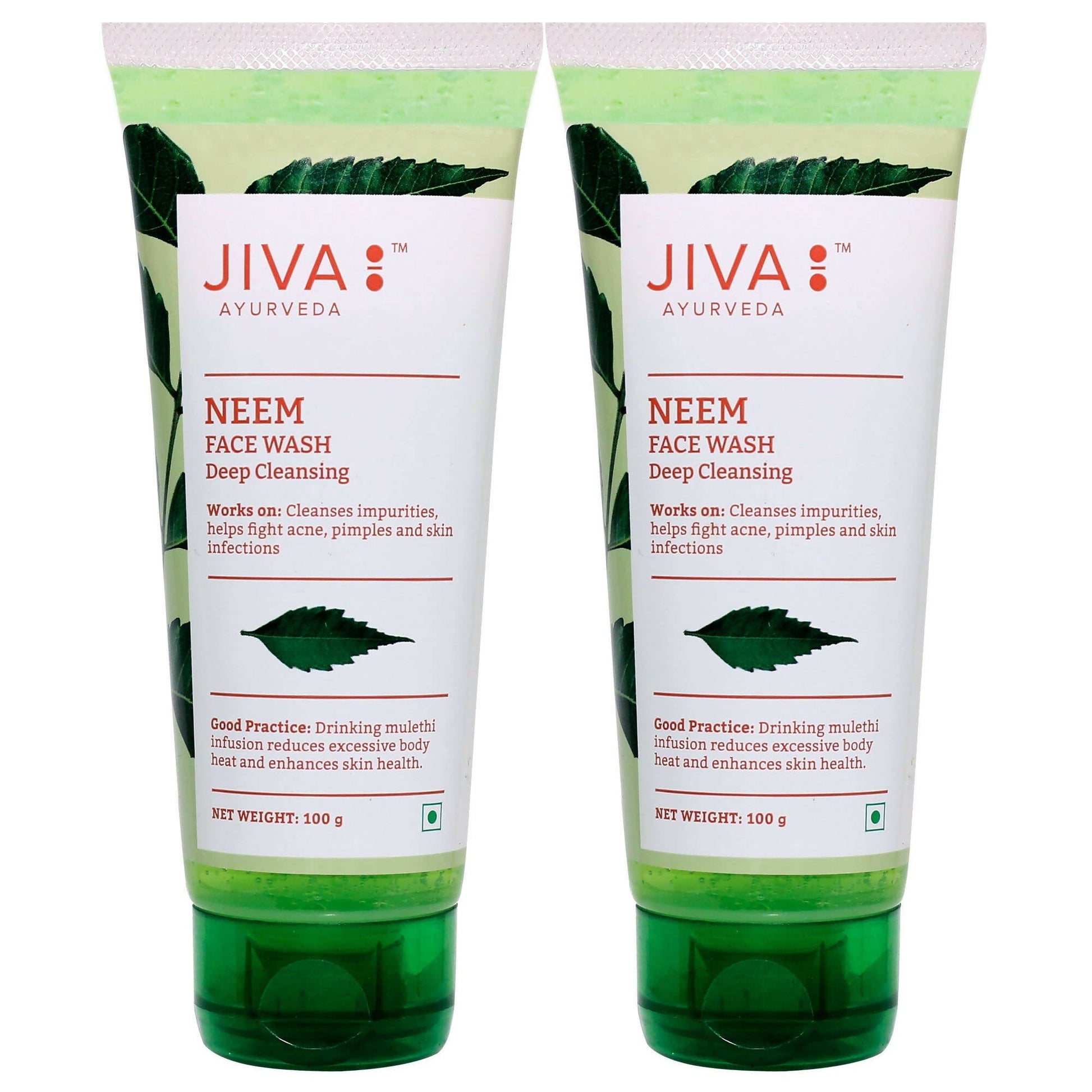 Jiva Ayurveda Neem Face wash TrueCureN