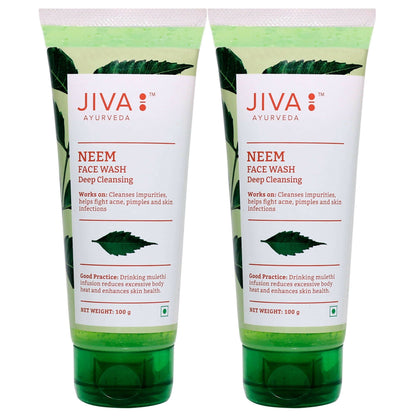 Jiva Ayurveda Neem Face wash TrueCureN