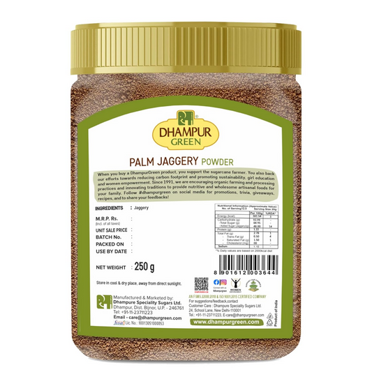 Dhampur Green Palm Jaggery Powder