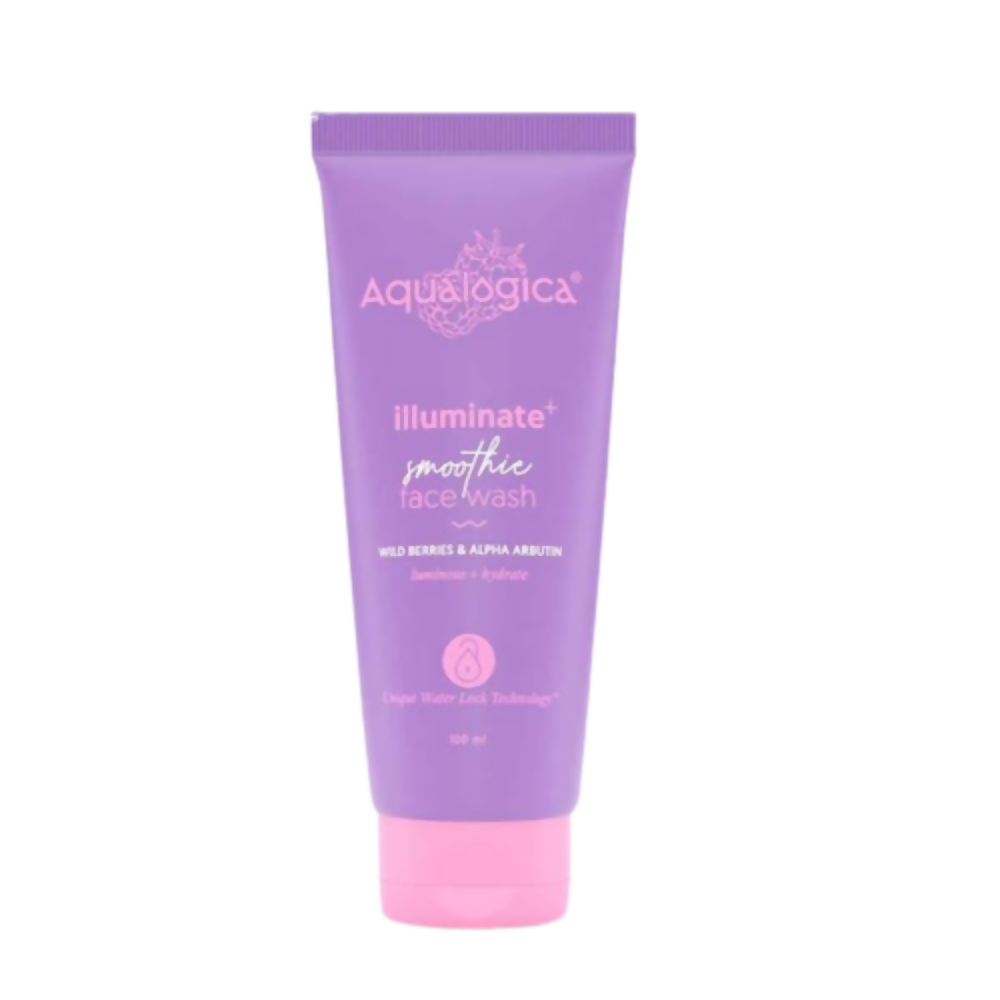 Aqualogica Illuminate+ Smoothie Face Wash With Wild Berries & Alpha Arbutin TrueCureN