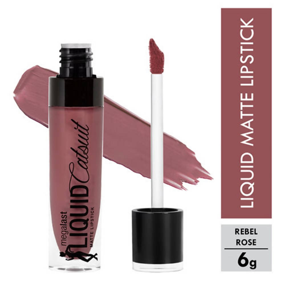 Wet n Wild MegaLast Liquid Catsuit Matte Lipstick - Rebel Rose - Drmedicart