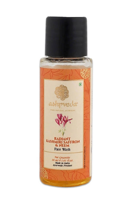 Ashpveda Radiant Kashmiri Saffron and Neem Face Wash