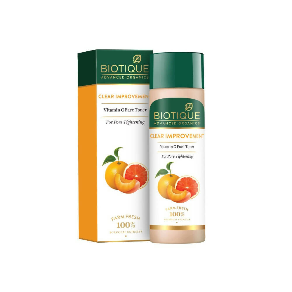 Biotique Advanced Organics Clear Improvement Vitamin C Face Toner TrueCure