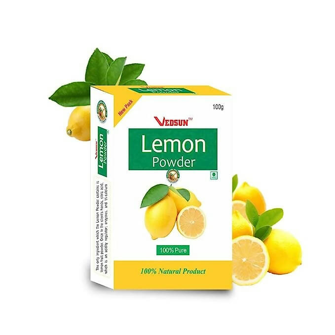 Vedsun Naturals Lemon Powder for Face and Skin TrueCure