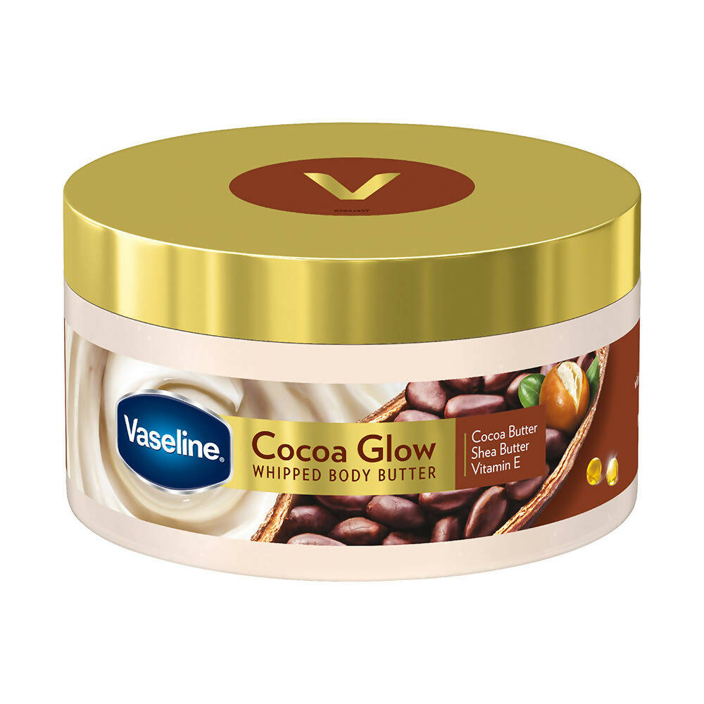 Vaseline Cocoa Glow Whipped Body Butter TrueCureN