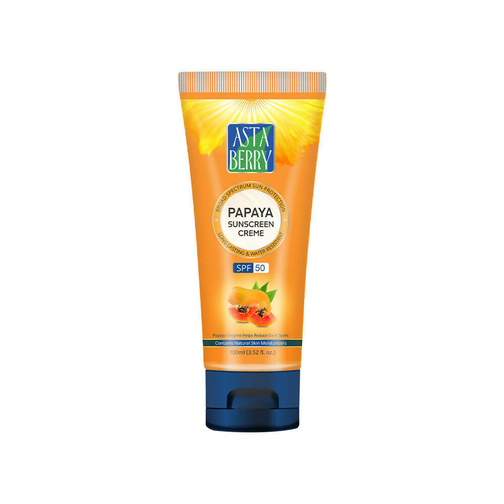 Astaberry Papaya Sunscreen Creme SPF 50 TrueCure