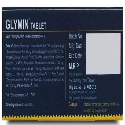 Kerala Ayurveda Glymin Tablets