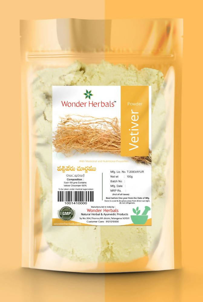 Wonder Herbals Vetiver Powder - Drmedicart