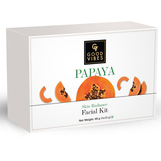 Good Vibes Skin Radiance Facial Kit - Papaya