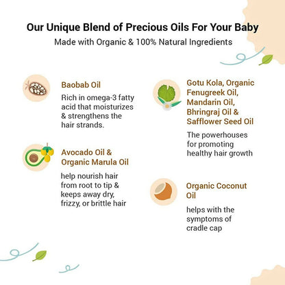 BabyChakra Strengthening Baby Hair Oil