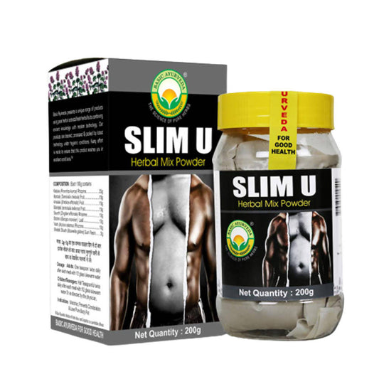 Basic Ayurveda Slim U Herbal Mix Powder