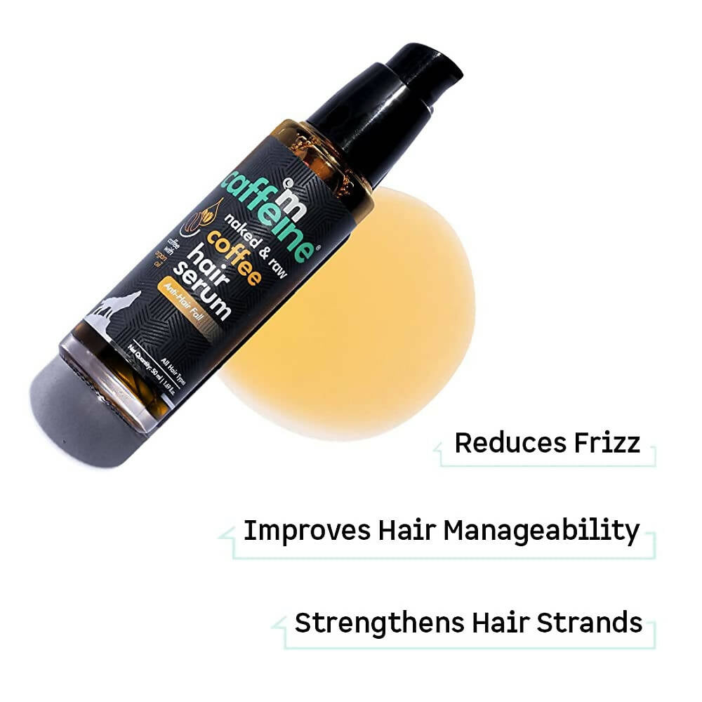 mCaffeine Naked & Raw Coffee Hair Serum