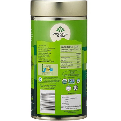 Organic India Tulsi Green Tea Classic Tin