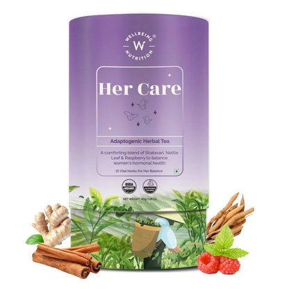 Wellbeing Nutrition Her Care Herbal Tea TrueCure