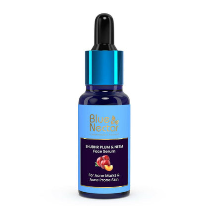 Blue Nectar Shubhr Plum & Neem Face Serum for Acne Prone Skin 