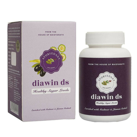 Baidyanath Jhansi Ayurvedant Diawin Ds Tablets TrueCure