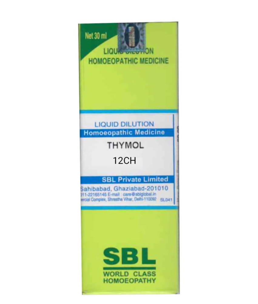 SBL Homeopathy Thymol Dilution