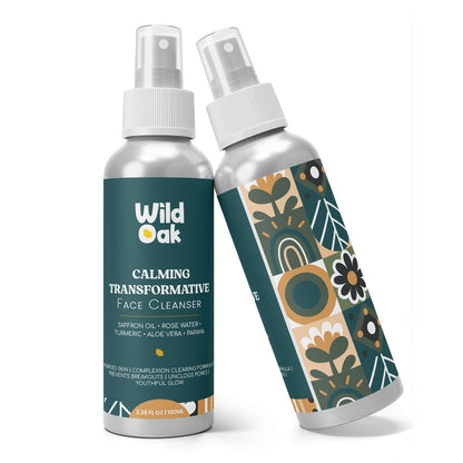 Wild Oak Natural Soap Free Face Wash