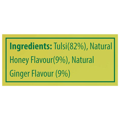 TE-A-ME Charge Ginger Tulsi Honey Herbal Infusion Tea Bags