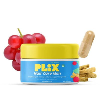 PLIX The Plant Fix Hair Care Men Capsules with Ashwagandha TrueCureN