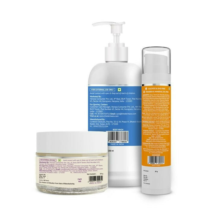 The Derma Co Glowing & Smooth Skincare Kit - Drmedicart