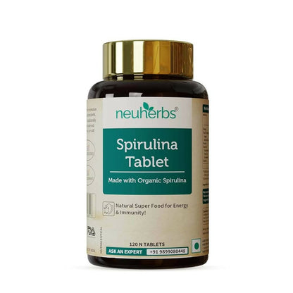 Neuherbs Organic Spirulina Tablets TrueCure