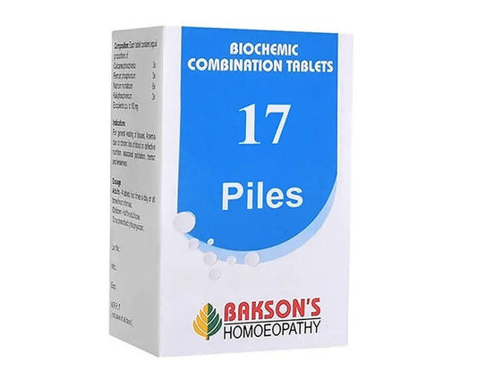 Bakson's natural remedy  Biochemic Combination 17 formulas s