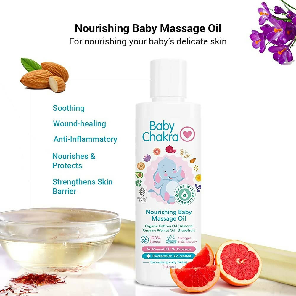 BabyChakra Nourishing Baby Massage Oil