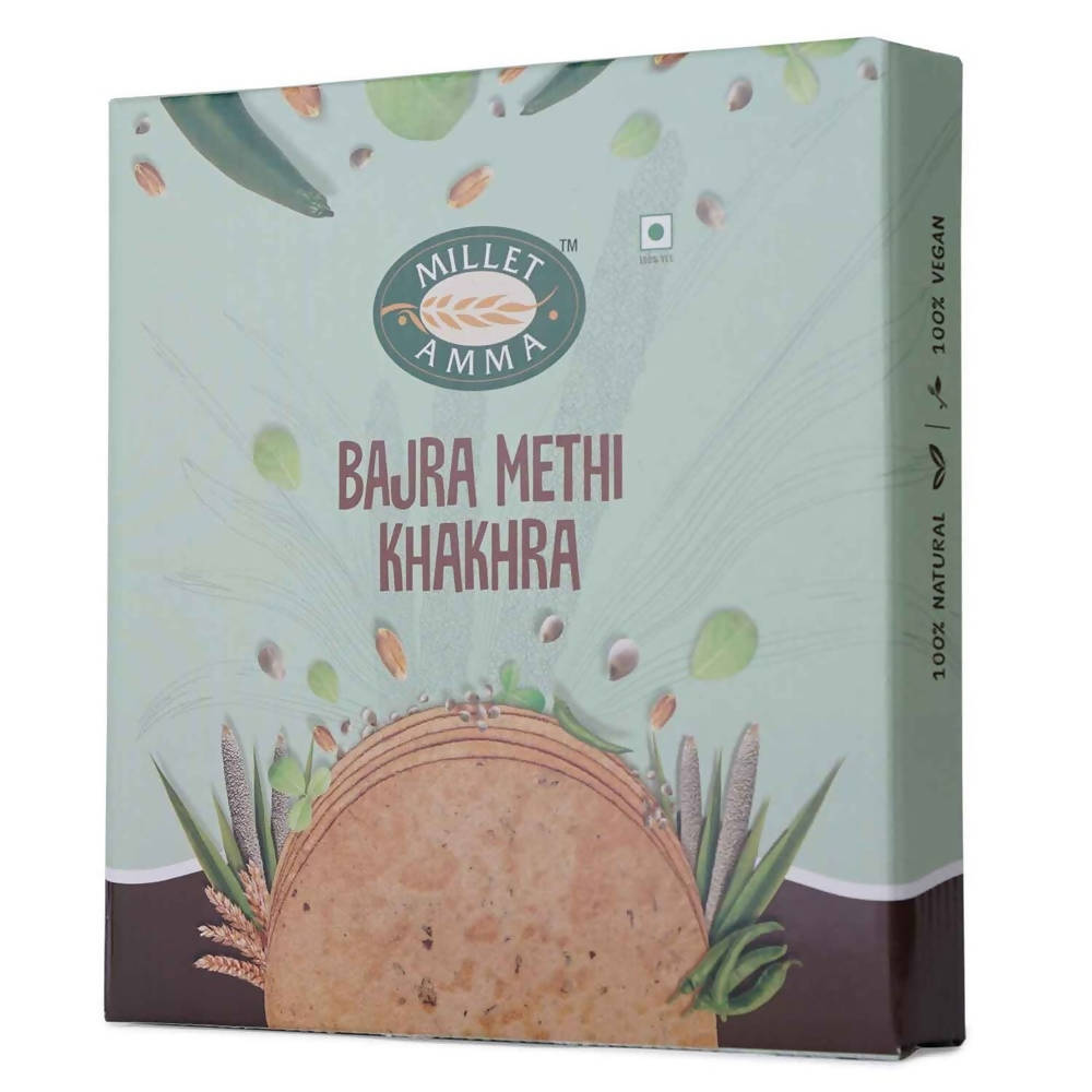 Millet Amma Bajra Methi Khakhra - Drmedicart