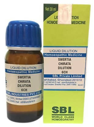 SBL Homeopathy Swertia Chirata Dilution