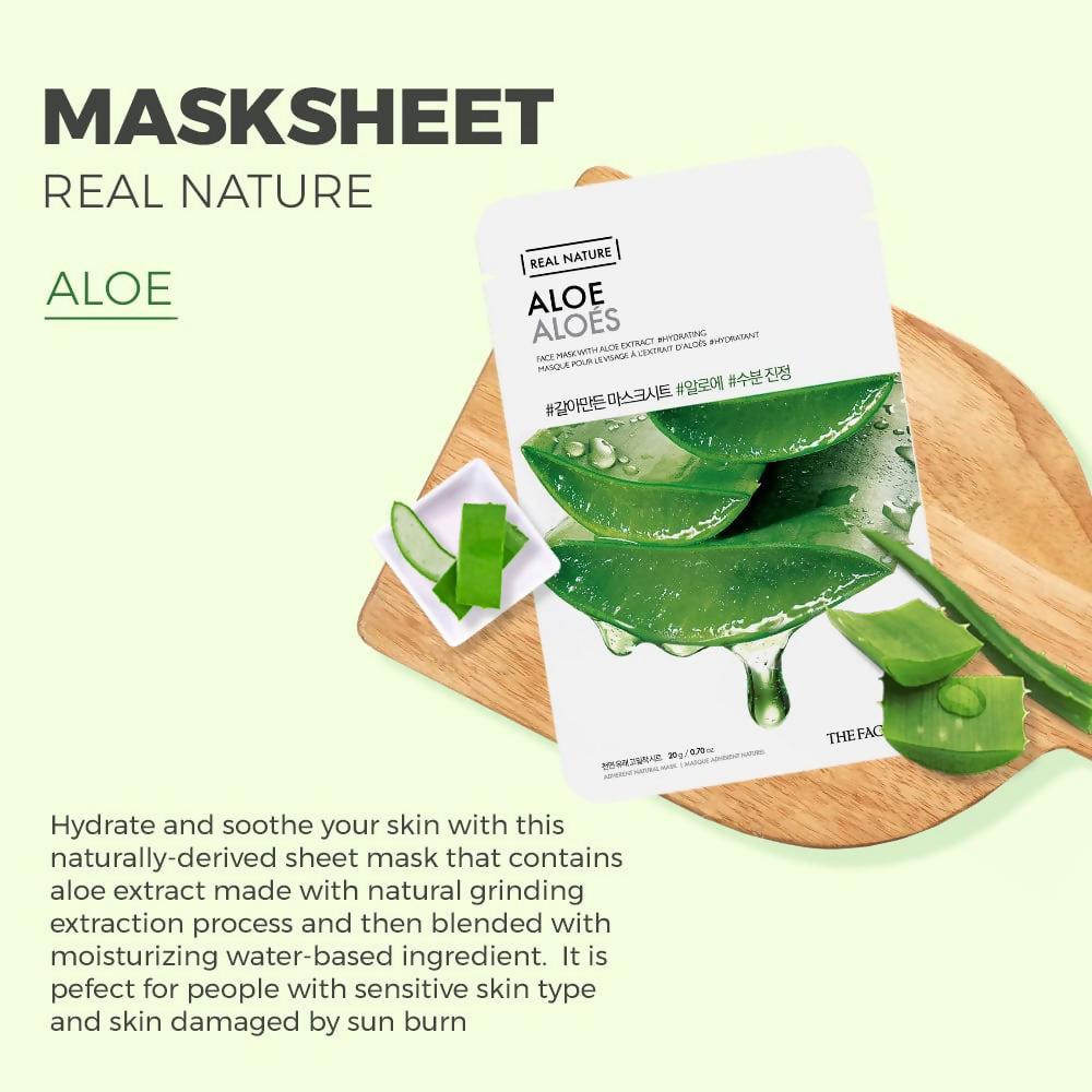 The Face Shop Real Nature Aloe Face Mask