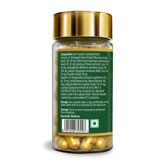 Zandu Ashwagandha Gold Plus Capsules