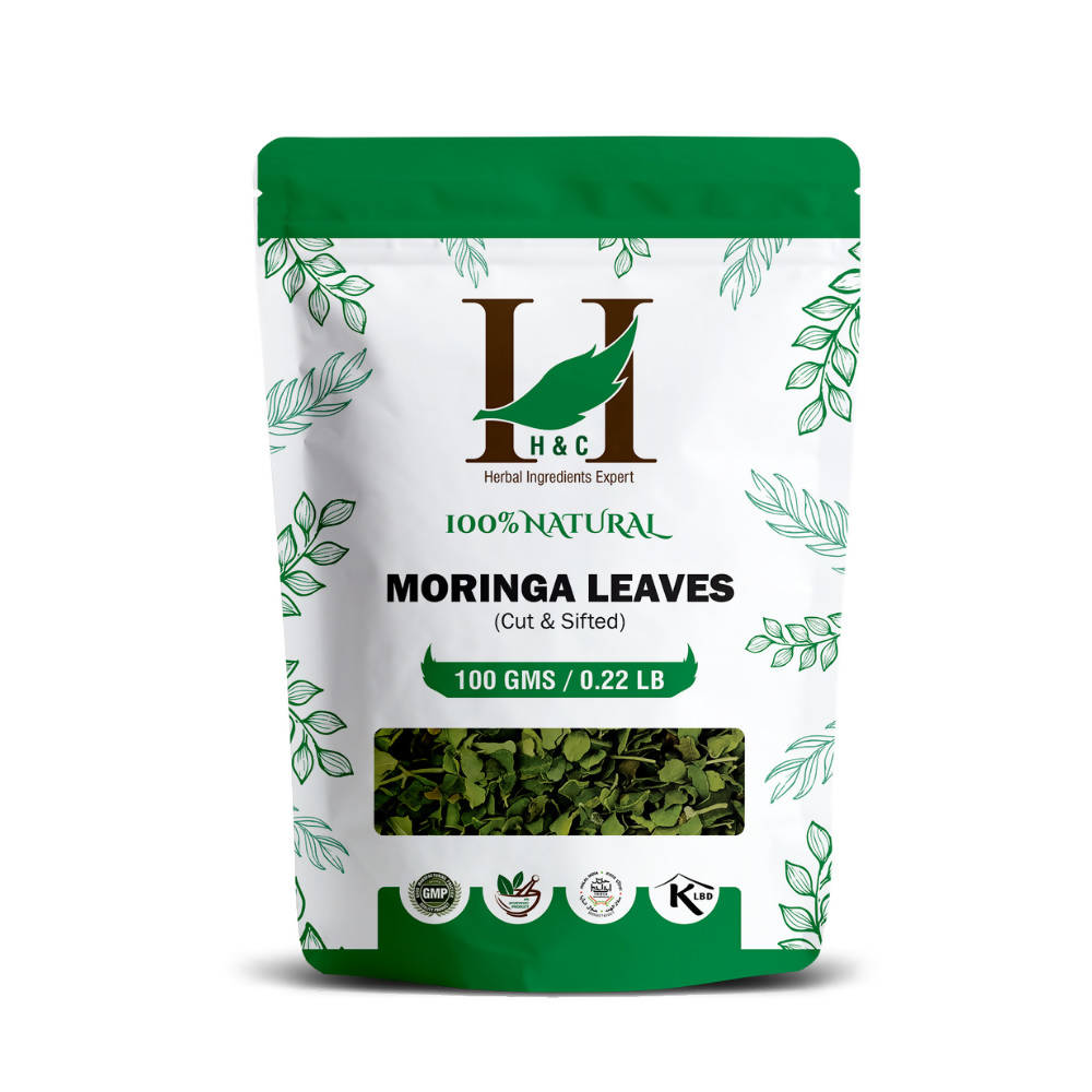 H&C Herbal Moringa Leaves Cut & Shifted Herbal Tea Ingredient 