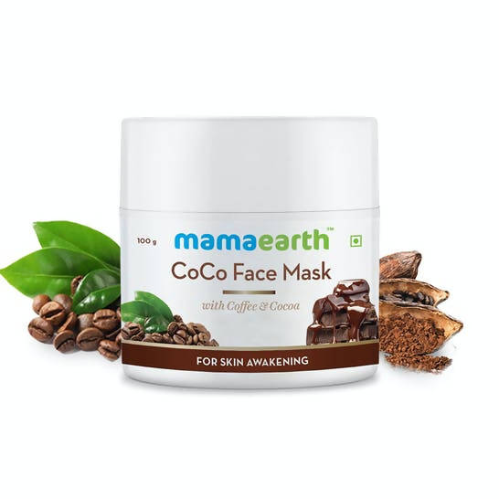 Mamaearth CoCo Face Mask with Coffee & Cocoa for Skin Awakening