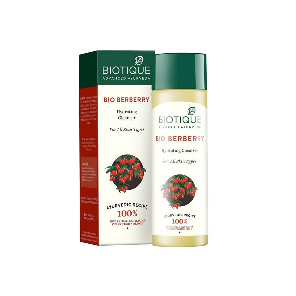 Biotique Advanced Ayurveda Bio Berberry Hydrating Cleanser TrueCure