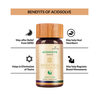 Biogetica Acidsolve (GERD, Ulcer Care)