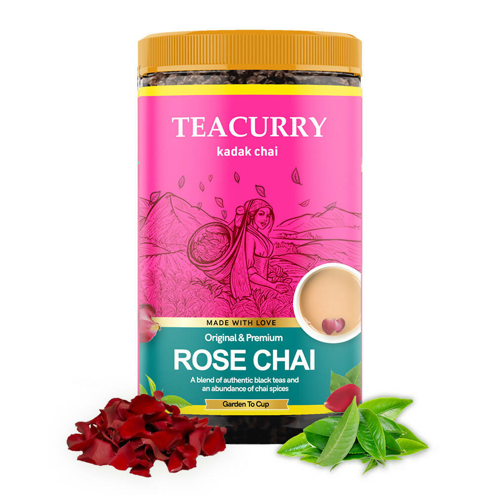 Teacurry Rose Chai Powder 