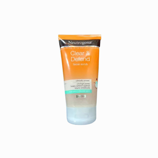 Neutrogena Clear & Defend Facial Scrub TrueCure