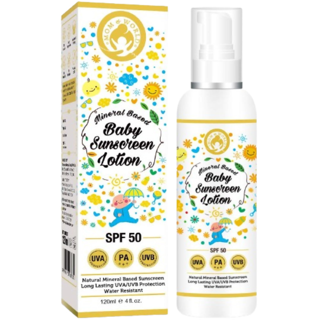 Mom & World Baby Sunscreen Lotion