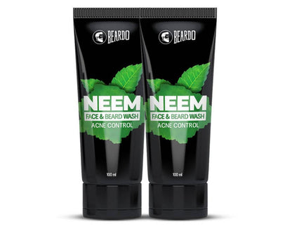 Beardo Neem Face Wash & Beard Wash Acne Control TrueCure