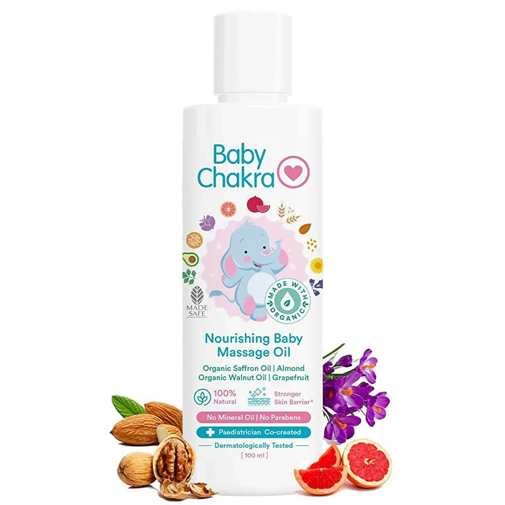 BabyChakra Nourishing Baby Massage Oil, Australia, Canada 