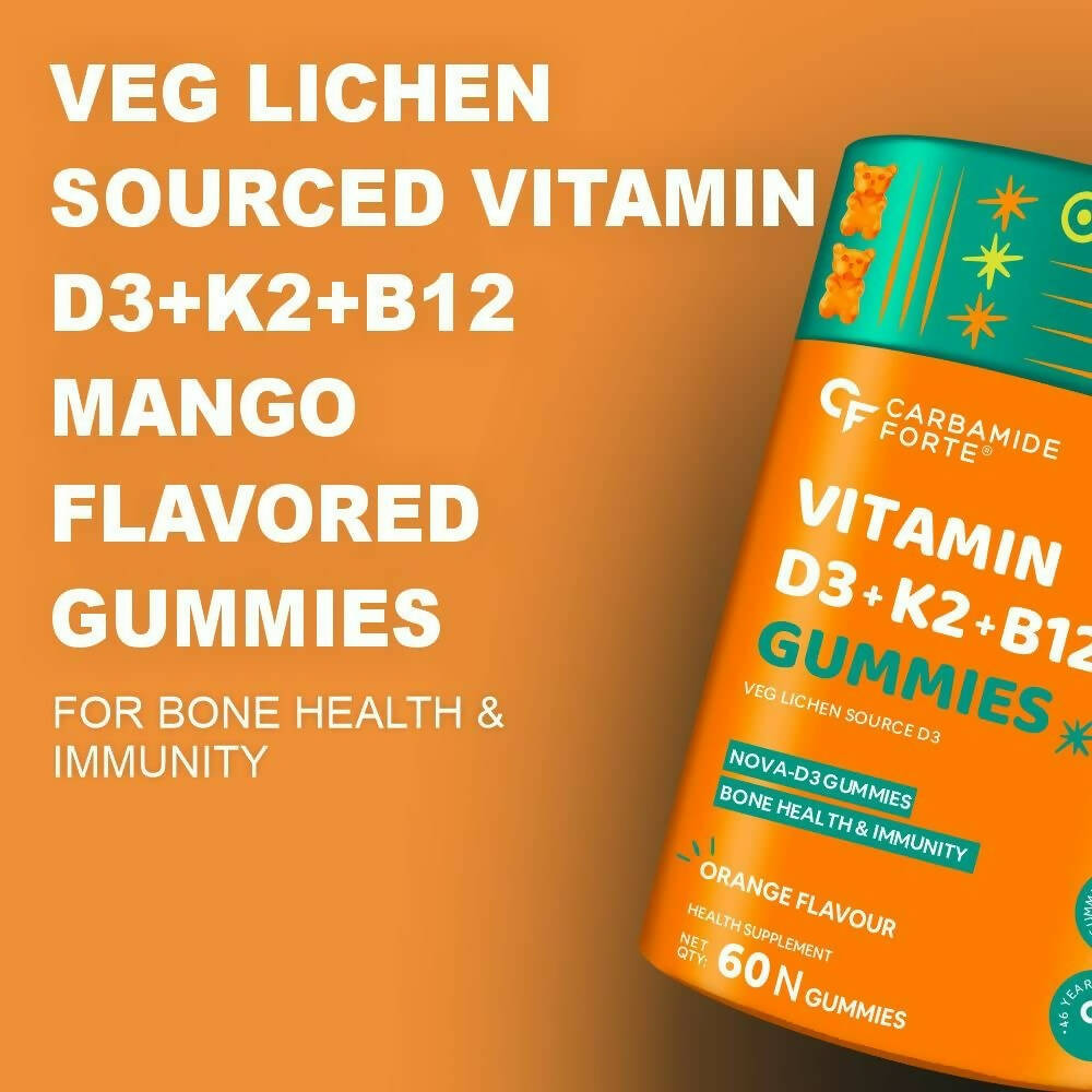 Carbamide Forte Vitamin D3 K2 B12 - Gummies