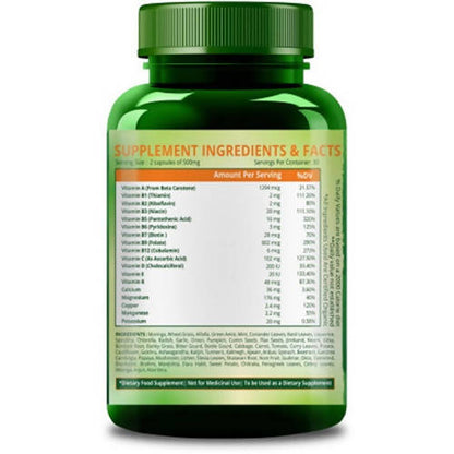 Himalayan Organics Plant Based Multivitamin Capsules