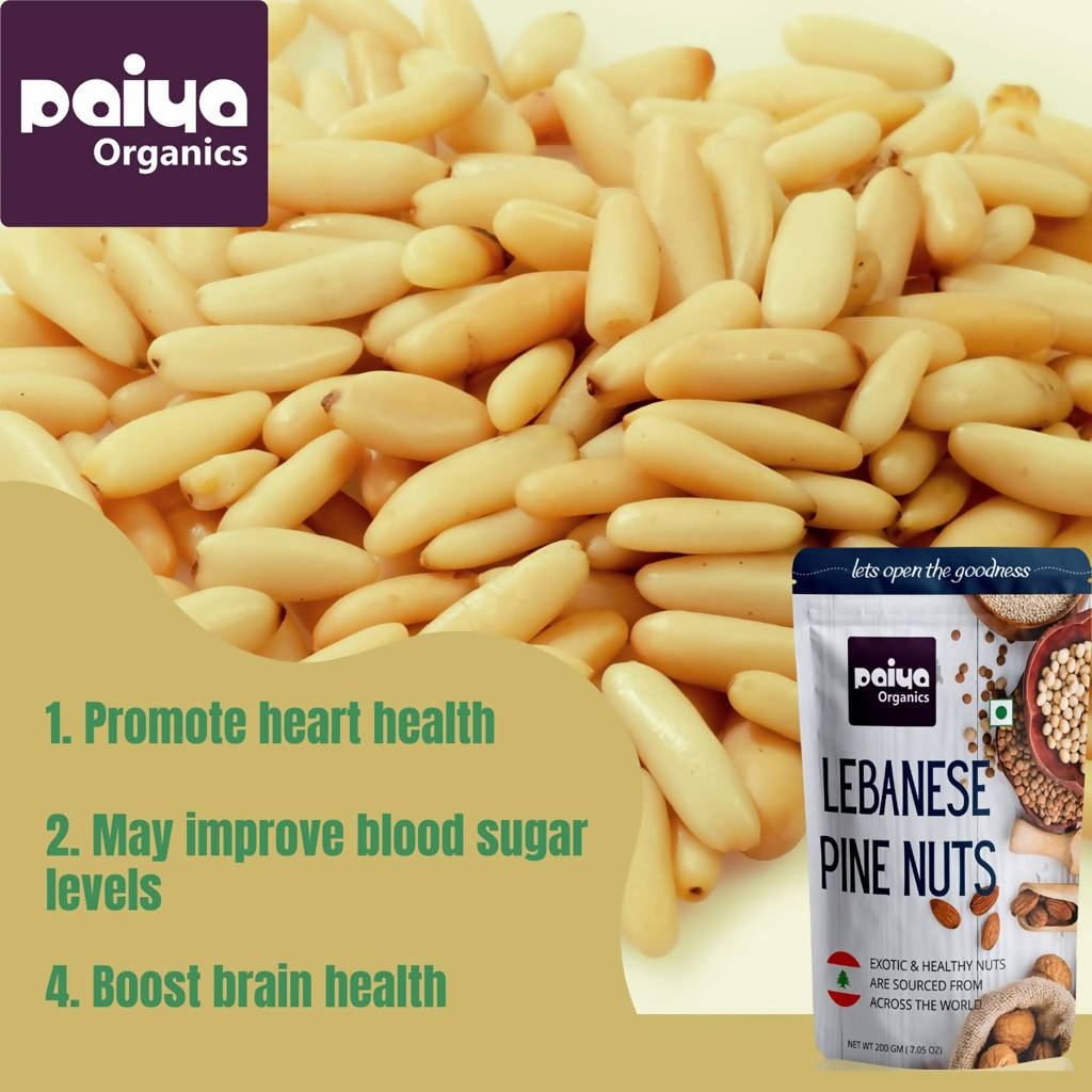 Paiya Organics Lebanese Pine Nuts